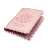 Passport Holder Cover, ACdream Travel Leather RFID Blocking Case Wallet for Passport with Elastic