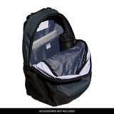 adidas Excel 6 Backpack, Two Tone Black/Semi Solar Slime Green, One Size