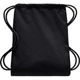 Nike Heritage Gym Sack, Black/Black/University RED