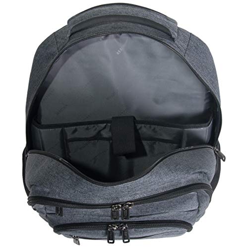 Cole Reaction Dual Compartment 17.3" Laptop Backpack Charcoal