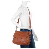 The Sak Women's Tahoe Messenger Cognac Messenger Bag