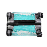 GIOVANIOR Cartoon Animals In The River Luggage Cover Suitcase Protector Carry On Covers