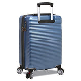 Dejuno Ashford 3-Pc Hardside Spinner Tsa Combination Lock Luggage Set-Teal, Teal Blue