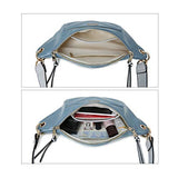 ECOSUSI Women Fanny Pack Waist Bag with Adjustable Strap for Working Traveling Casual Outdoor