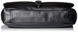 Calvin Klein Men'S Calvin Klein Coated Canvas Messenger Bag, Black, One Size