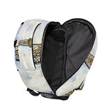 Backpack Travel Paris Watercolor School Bookbags Shoulder Laptop Daypack College Bag for Womens