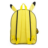 Pokemon Happy Pikachu 16" Inch Yellow Backpack School Bag