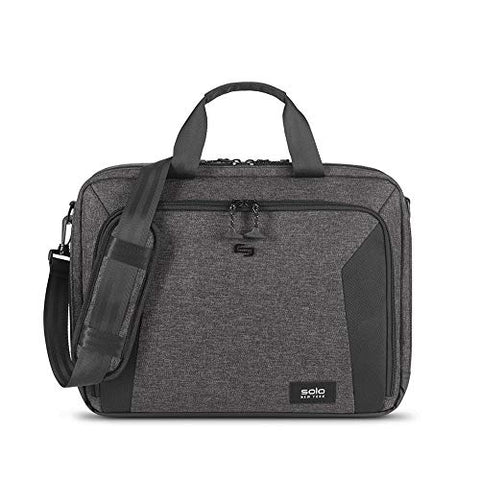 SOLO Nomad Route Slim, 15.6 inch Laptop Bag, Lightweight Briefcase with Shoulder Strap for Women, Men