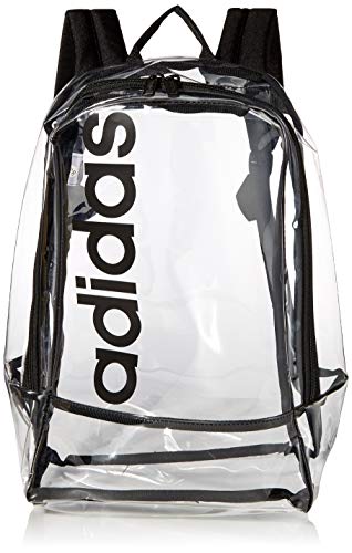Shop adidas Linear Backpack, Black Clear, One – Luggage Factory