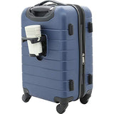 Travelers Club Luggage Wrangler 2 Piece Rolling Expandable Carry-On Set (Black)