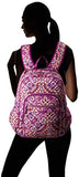 Vera Bradley Iconic Campus Backpack, Signature Cotton, dream tapestry