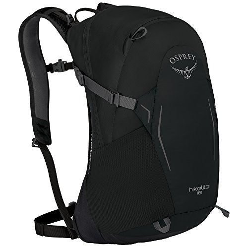 Osprey Packs Osprey Pack Hikelite 18 Backpack, Black, One Size