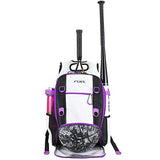 Fuel All Sport Backpack, White/Black/Purple
