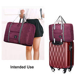 G4Free Lightweight Foldable Travel Duffel Bag Carry-on Luggage Airlines Trip Tote Bag Accessories