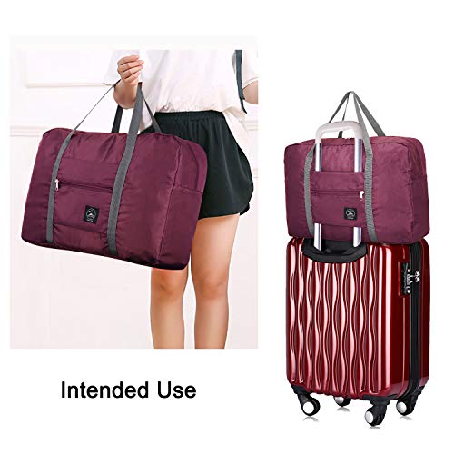 G4Free Lightweight Foldable Travel Duffel Bag Carry-on Luggage Airlines ...