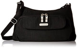 Baggallini Everyday Crossbody Bagg Bag, Black, One Size