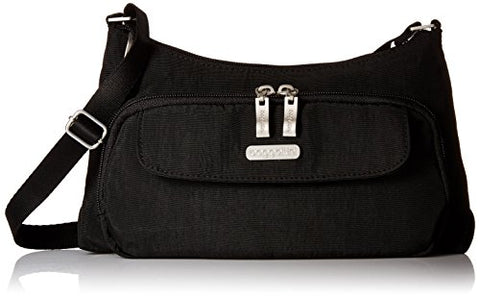 Baggallini Everyday Crossbody Bagg Bag, Black, One Size