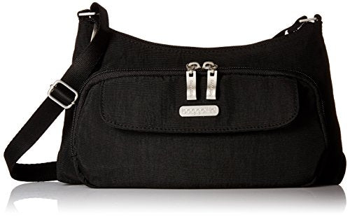 Baggallini Everyday Crossbody Bagg Bag, Black, One Size
