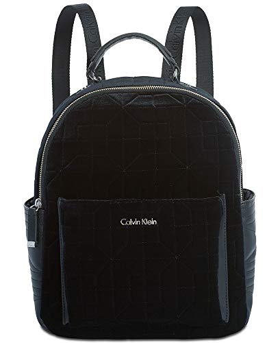 calvin klein mini black backpack Shop Calvin Klein Collaboration Quilted Velve – Luggage Factory