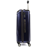 Travelpro Luggage Crew 11 25" Polycarbonate Hardside Spinner Suitcase, Navy