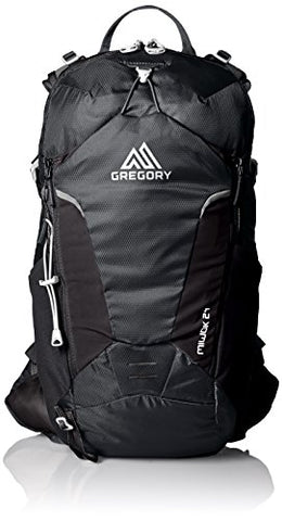 Gregory Mountain Products Miwok 24 Liter Men's Daypack, Storm Black, One Size