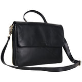 Kenneth Cole Reaction Women'S 15.0 Computer Case Crossbody Business Laptop Tote, Black, One Size