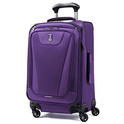 Travelpro Maxlite 4 Expandable 21 Inch Spinner Suitcase, Purple