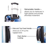 Chariot Luggage Light Weight PC+ABS Spinner Suitcase Sets 20/24/28inch TSA Lock Available Dream