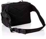 Diesel Men's VOLPAGO CROSSPLUS-Belt Bag, Treated Black, UNI