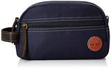 Timberland Men's Toiletry Bag Canvas Travel Kit Organizer, Navy, One Size