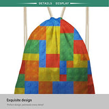 Bigcardesigns Drawstring Backpack Tropical Style Runner Sport Bag