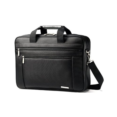 Samsonite Classic Two Gusset 17" Toploader (Black)