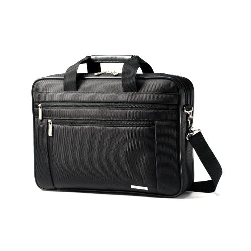 Samsonite Classic Two Gusset 17" Toploader (Black)