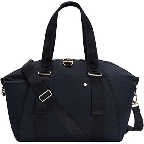 PacSafe Citysafe CX anti-theft tote Gym Tote, 55 cm, 20 liters, Black (Black 100)