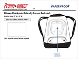 Elleven Checkpoint Friendly Computer Backpack - 12 Qty - 102.03 Each - Promotional Product Black