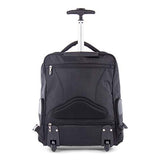 Bugatti Gregory Backpack On Wheels, Ballistic Nylon, Black