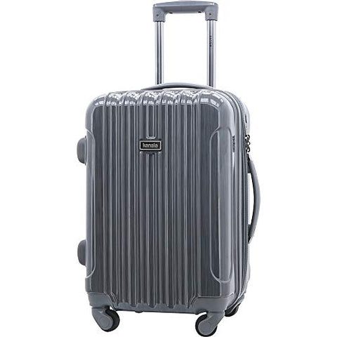 Kensie Luggage Alma 20" Expandable Hardside Carry-On Spinner Luggage