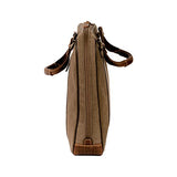 Boconi Bryant Lte Zipster (Heather Brown With Houndstooth)