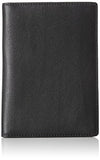 AmazonBasics Leather RFID Blocking Passport Wallet, Black