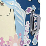 Suitcase Cover Unicorn Floral Luggage Cover Travel Case Bag Protector for Kid Girls