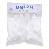 BQLZR 20ml Transparent Mini Soft Empty Cosmetic Travel Plastic Packing Bottle Container Pack of 10