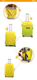 For U Designs 26-30 Inch Large Dew Print Elastic Dustproof Suitcase Protective Cover For Men Women