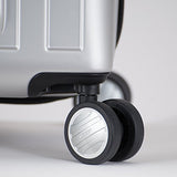 Delsey Luggage Helium Titanium International Carry-On Exp Spinner Trolley, Silver, One Size