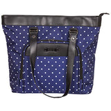 Kenneth Cole Reaction Dot Matrix 600d Polyester 2-Piece Luggage Set; Laptop Tote, 20" Carry-on,