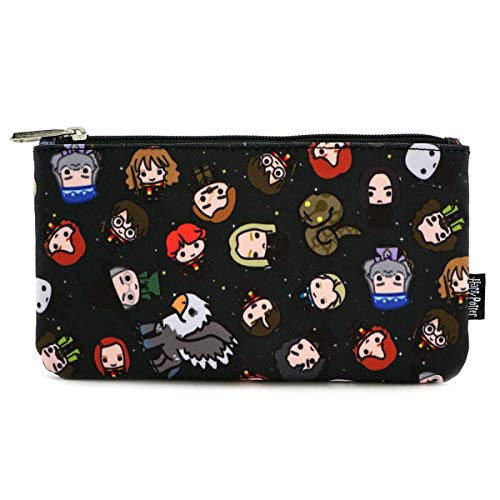 Loungefly Harry Potter Character All Over Print Zipper Pouch Bag