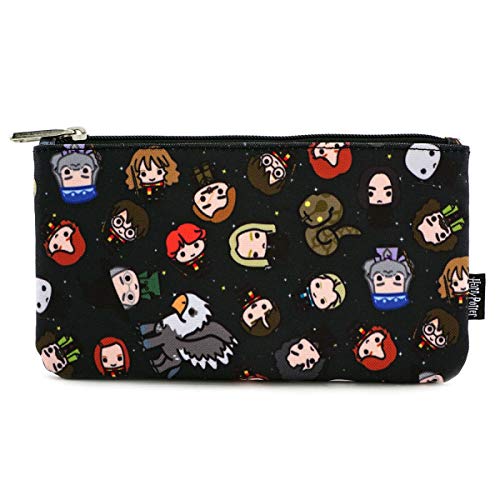Loungefly Harry Potter Character All Over Print Zipper Pouch Bag