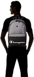 Champion Men's Manuscript Backpack, heather grey, One size