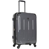 Ben Sherman Cambridge 24" Abs And Pc Film Expandable 4-Wheel Upright, Charcoal