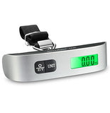 Digital Luggage Scale, Fosmon Digital Lcd Display Backlight With Temperature Sensor Hanging Luggage
