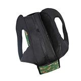 Gym Bag Green Bunny Rabbiter Leaf Easter Women Yoga Canvas Duffel Bag Crossbody Tennis Racket